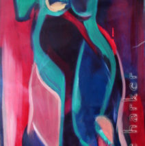 She Grows | 61″ x 27.5″ | Oil on Canvas