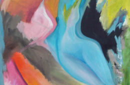 Bald Woman | 61.5″ x 24″ | Oil on Canvas SOLD