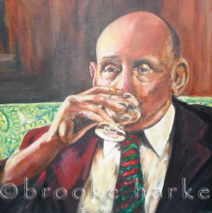 Cocktail Hour | 24″ x 28″ | Oil on Canvas SOLD