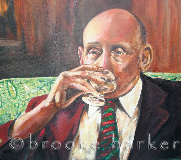 Cocktail Hour | 24″ x 28″ | Oil on Canvas SOLD