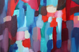 Fiesta City | 28″ x 22″ | Oil on Canvas SOLD