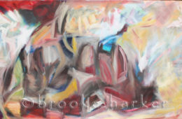 Moving Forward | 33″ x 57″ | Oil on Canvas SOLD