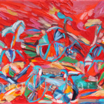 Sunset Ride | 16″ x 30″ | Oil on Canvas | SOLD