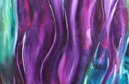 Running Indigo | 48″ x 42″ | Oil on Canvas SOLD