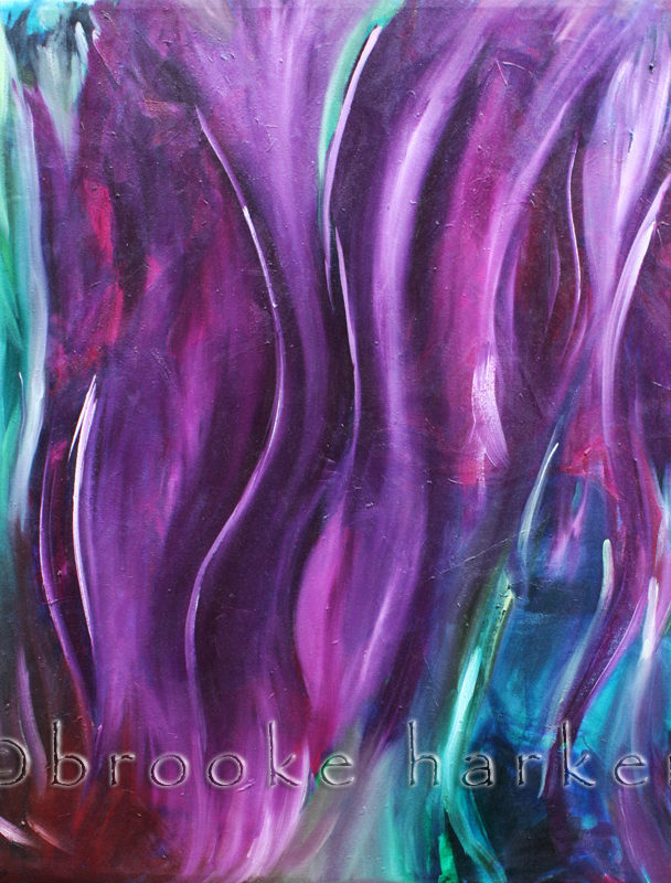 Running Indigo | 48″ x 42″ | Oil on Canvas SOLD