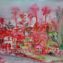 Venice Canal | 4″ x 5.5″ | Ink, watercolor & pencil | SOLD