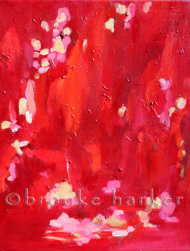 Scarlet Glow | 23″ x 18″ | Oil on Canvas | SOLD