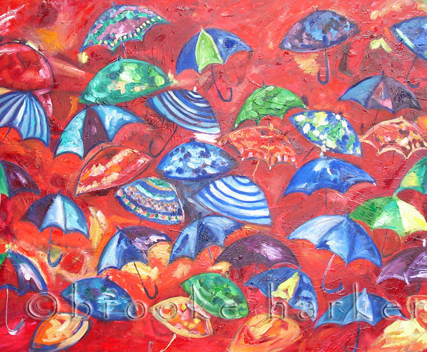 After Rains | 35″ x 56″ | Oil on Canvas