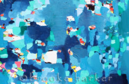 Mermaid Map | 48″ x 48″ | Oil on Canvas SOLD