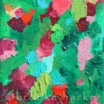 Fairy Garden 2 | 72″ x 48″ | Oil on Canvas | SOLD