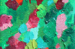 Fairy Garden 2 | 72″ x 48″ | Oil on Canvas | SOLD