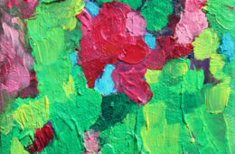 Fairy Garden 1 | 72″ x 48″ | Oil on Canvas | SOLD