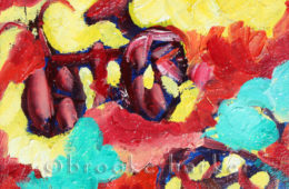 Carousel Bikes 2 | 5″ x 7″ | Oil on Canvas | SOLD