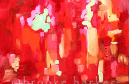 Red Lights City | 28″ x 28″ | Oil on Canvas | SOLD