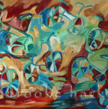 Haymers Ride | 27″ x 47″ | Oil on Canvas SOLD