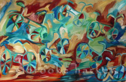 Haymers Ride | 27″ x 47″ | Oil on Canvas SOLD
