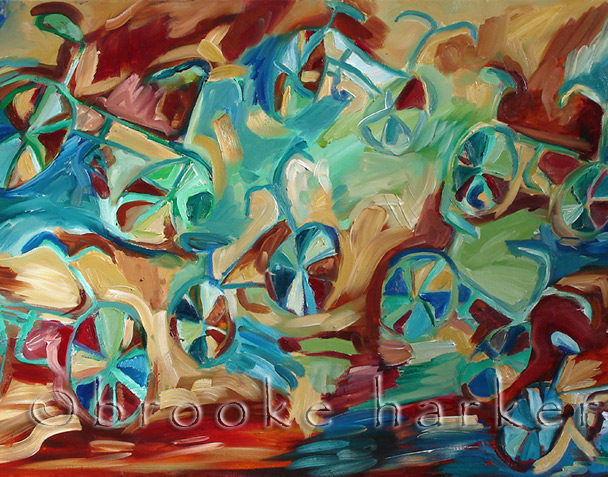 Haymers Ride | 27″ x 47″ | Oil on Canvas SOLD