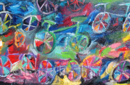 Ride with Me | 16″ x 30″ | Oil on Canvas