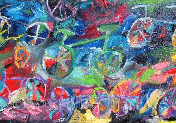 Ride with Me | 16″ x 30″ | Oil on Canvas