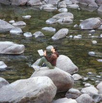 Painting in Mercede River