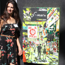 Brooke Harker with “Hong Kong Love”