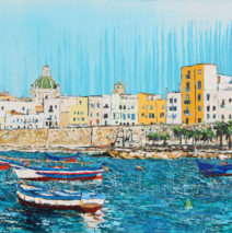 Love of the Voyage | 46 x 68 |ink, oil & acrylic on canvas | by Brooke Harker