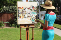 Harker’s painting inspired by Lammertyn’s view of Huidvettershoek