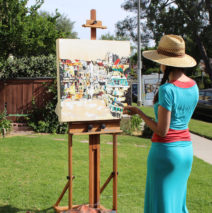 Harker’s painting inspired by Lammertyn’s view of Huidvettershoek