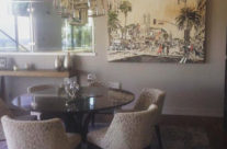 “Hollywood & Vine” by Brooke Harker to accompany dining area