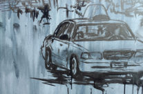 the beginning of Harker’s “Parade of Taxis”