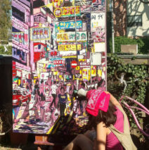 painting Buzz and Flow