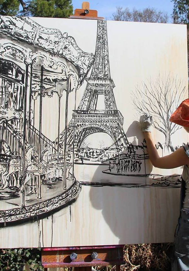 Harker painting Et c’est parti