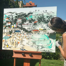 Laguna in Motion in process