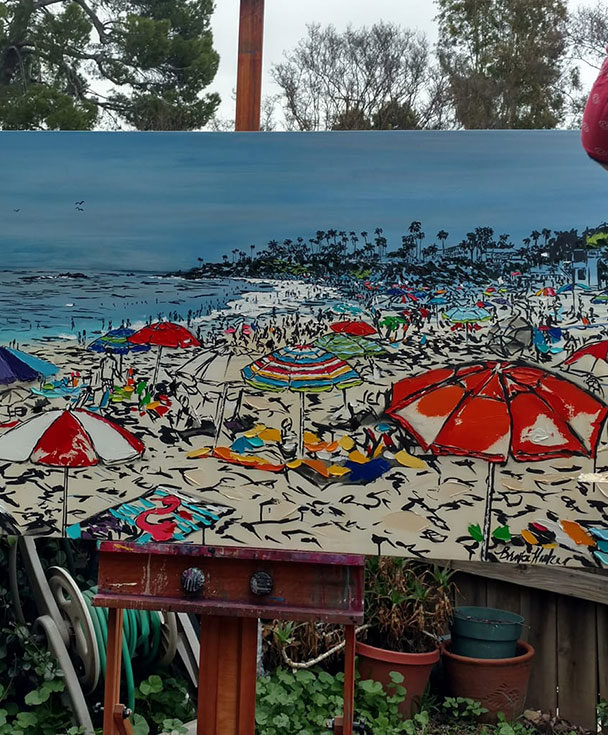 Harker painting This Life