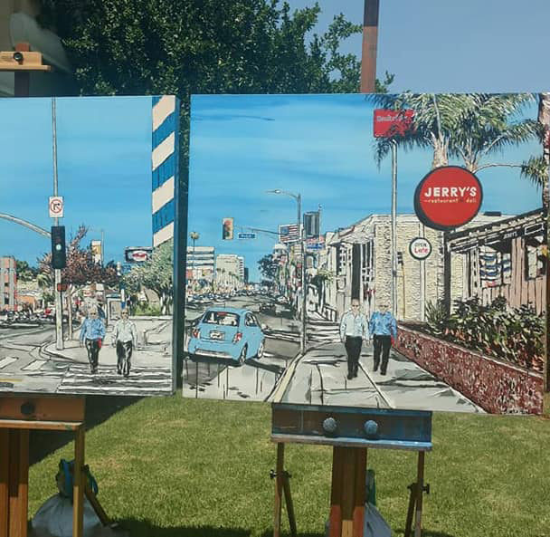 “Walks in Time 1 & 2” with artist Brooke Harker