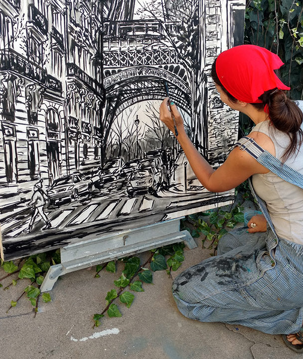 painting Un Altre Jour