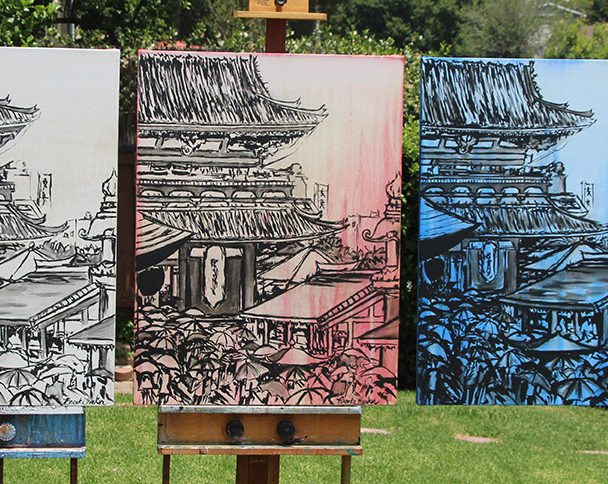 with Sensoji Memoirs Abridged, Sensoji Memoirs Unspoken & Sensoji Memoirs  in Blue