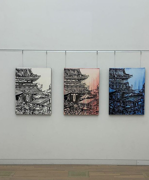 Sensoji Memoirs at The National Art Center in Tokyo, Japan