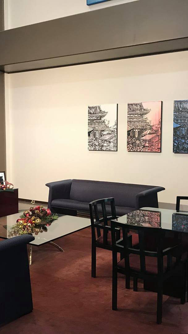 Sensoji Memoirs collection in the US Embassy