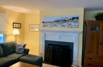 “Laguna Days” by Brooke Harker in its home