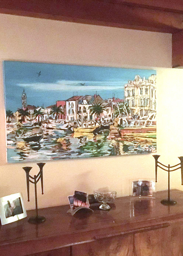 “Lumière du Sud” by Brooke Harker in its home